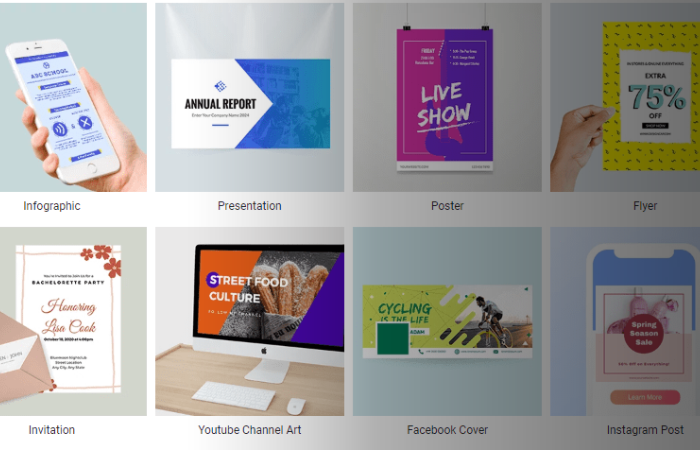 موقع DesignCap افضل موقع تصميم لوجو مجانا اون لاين