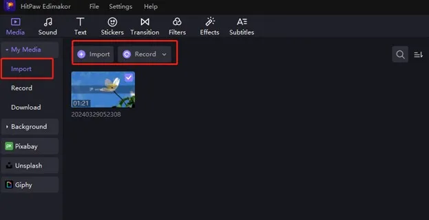 برنامج HitPaw Edimakor افضل برنامج لتعديل الفيديو مجانا 1 HitPaw Edimakor 1