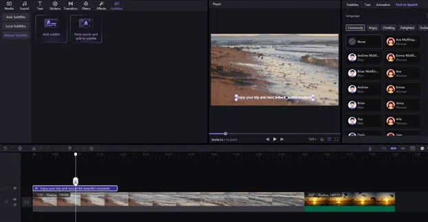 برنامج HitPaw Edimakor افضل برنامج لتعديل الفيديو مجانا 3 HitPaw Edimakor 3
